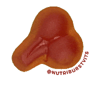 Nutriburst fun health yummy delicious Sticker