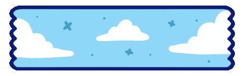 Cloud Lines Sticker by Sunshunes