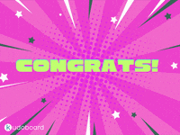 Kudoboard congrats congratulations big news kudoboard GIF