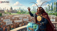 Party Cockroach GIF