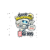 Good Morning Animated Gif Sticker by Digi 995