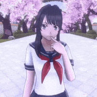 Yandere Simulator Horror GIF