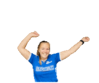 kvBlauwWit bw kloetinge blauw wit kloetinge blauw wit Sticker