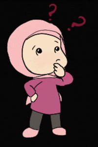 Pink Think GIF