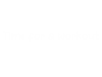 Work Workout Sticker