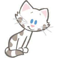 Cat Wink Sticker by Woezel & Pip