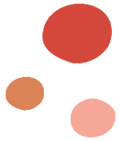 Pink Orange Sticker by Erstwilder