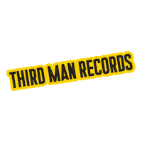 thirdmanrecords nashville record label jack white tmr Sticker
