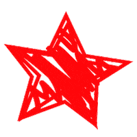 Star Gold Sticker by tails.com