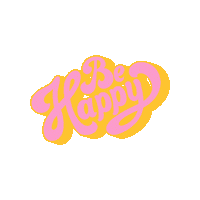 Behappy Sticker by mazzicreates