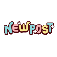 New Post Sticker