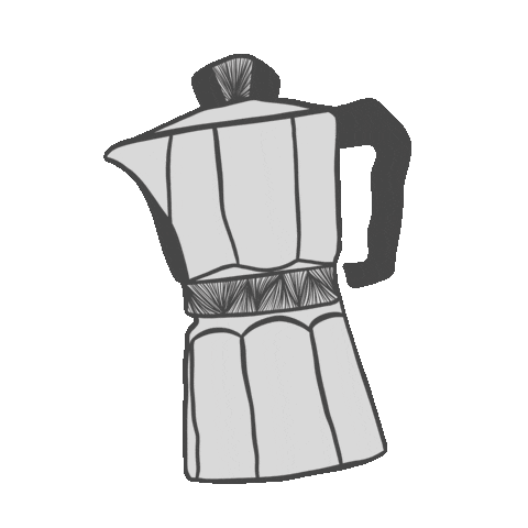 medialhuna coffee drawing cafe original Sticker