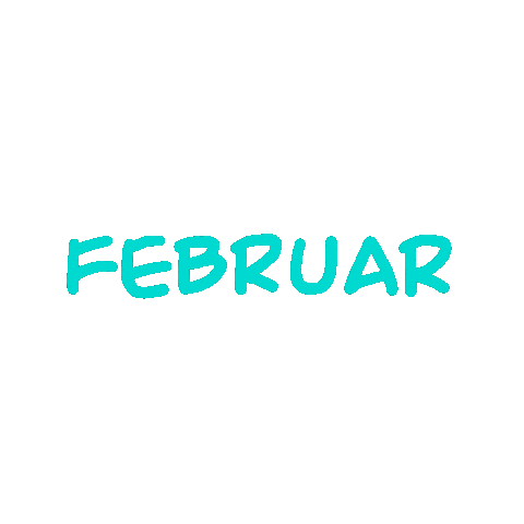 Monat Februar Sticker