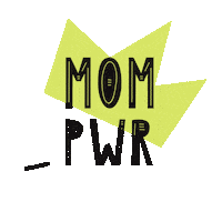 minigarimpo power mom mini infantil Sticker
