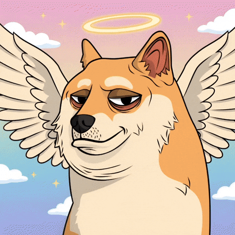 Shiba Inu Illustration GIF by Doge Pound