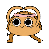 Puffythehumanpastry love cute animation cartoon Sticker