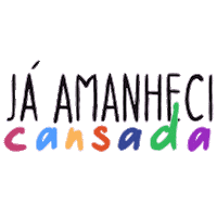 Tired Wake Up Sticker