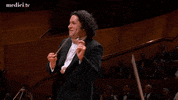 gustavo dudamel happy dance GIF