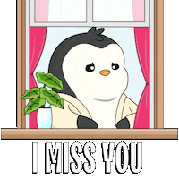 I Love You Kiss Sticker by Pudgy Penguins