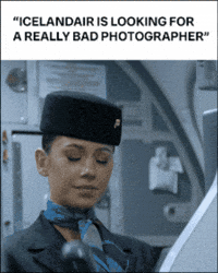 Badphotos GIF by Icelandair