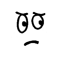 Sad Face Sticker by Karma Cola