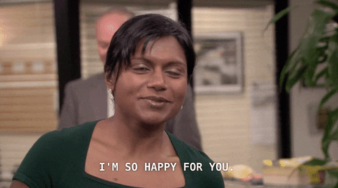 jealous mindy kaling GIF