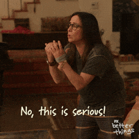 For Real Seriously GIF by Better Things