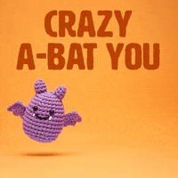 Happy Flying Bat GIF by The Woobles