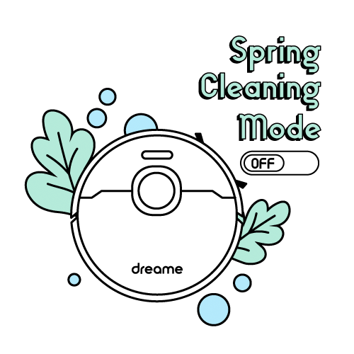 Dreametech spring cleaning springcleaning dreame Sticker