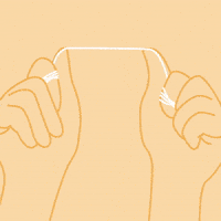 Floss Zähneputzen GIF by proDente