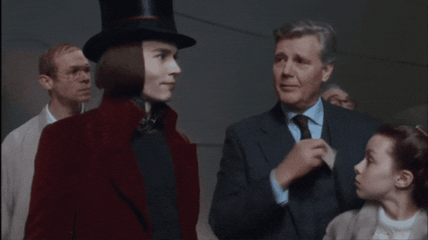 SpamapS giphygifmaker business card willy wonka GIF