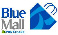 BluemallPuntacana punta cana puntacana bluemall blue mall Sticker