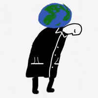 Planet Earth World GIF by Barbara Pozzi