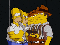 scared homer simpson GIF