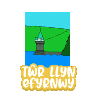 Lake Vyrnwy Sticker