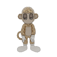 Monkey Sticker