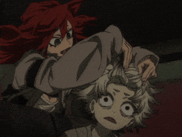 Shocked Hair GIF