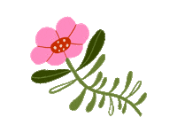 Pink Flower Sticker by Mexico In My Pocket