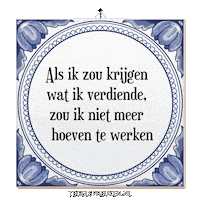 Wijsheid Rust Sticker by Tegelspreuken.nl
