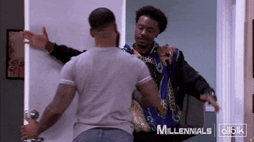 Whats Up Hug GIF by ALLBLK (formerly known as UMC)