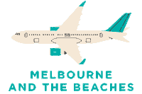 take off beach Sticker by Space Coast Office of Tourism