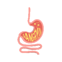Hungry Mood Sticker