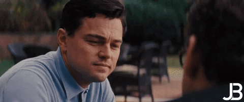 Leonardo Dicaprio Hug GIF by Jordan Belfort