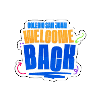Welcome Back Sticker by CSJE