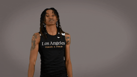 Cal State La Track GIF by Cal State LA Golden Eagles