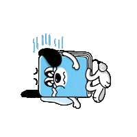 Sad Cry Sticker