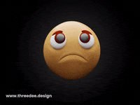 Sad 3D GIF
