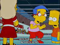 happy bart simpson GIF