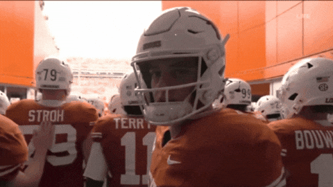 Texas Football Hook Em GIF by Texas Longhorns