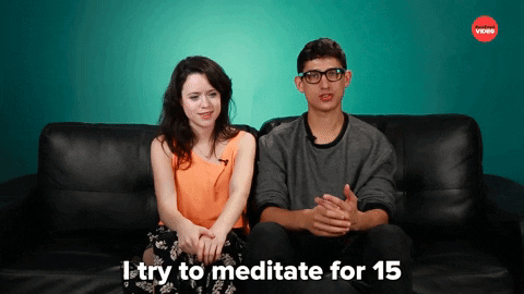 Meditation Meditate GIF by BuzzFeed